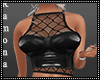 Dya Black Fishnet Top