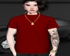 T-Shirt lisa vermelha