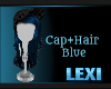 Cap+Hair Blue