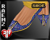 [R] Sherwani Shoe Blue