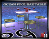 OCEAN POOL BAR TABLE