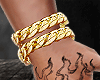 Oc. Golden bracelet