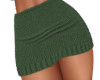 Olive Green Knit Skirt