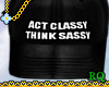 RQ|Sassy Act. Snapback