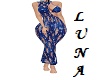 RLL/ SEXY BLUE JUMPSUIT