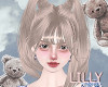 vanira blonde bangs