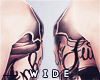 W. Rose Tat Sleeves