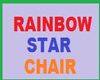 *JK* RainbowStar Chair
