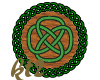 Green Celtic Knot Poster