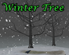 dark winter tree
