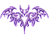 ^V^  Purple Filigree Bat