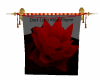 Dark Lotus Rose Banner