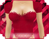*D* Sweetheart Top Red