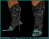 [bamz]Teal Whisper Boots