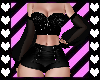 Black Glitter Top