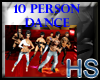 (HS) 10 Person POP Dance