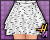 (HM3) Ruffle Star Skirt