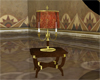 Art Deco Table & Lamp