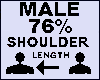 Shoulder Scaler 76% Male