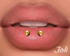 Lip Piercing Gold