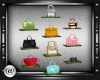 @- handbag display