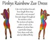 Pinkys Rainbow Zuv Dress