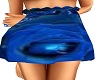 blue rose skirt