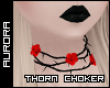 A| Thorn Choker - Red