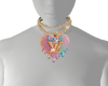 LV HEART CHAIN