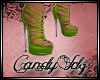 DC Green Strappy Sandals