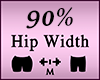 Hip Butt Scaler 90%