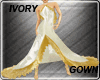 Ivory Gold Gown
