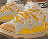 Yellow White Curb