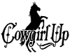 cowgirl up silhouette