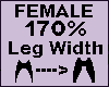 Leg Thigh Scaler 170% Fe