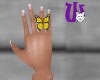 Butterfly Ring yellow