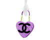 (F) Purple CC purse