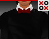 Sweater & Red Bow Tie