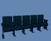 Row of Blue Seats