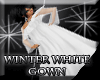 Royal Winter White Gown