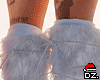 D. Ariana Fur Boots Wht