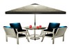 parasol + table