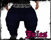 Wolf baggy jeans