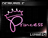 (L: Princess Sign
