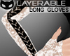 [SIN] Lacy Gloves WhtBlk