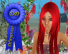 mermaid long red hair