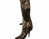 *F* Casual Brown Boots