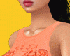 Penny Orange.Dress