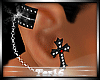TS* Cross Earrings