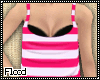  * hot pink stripes.